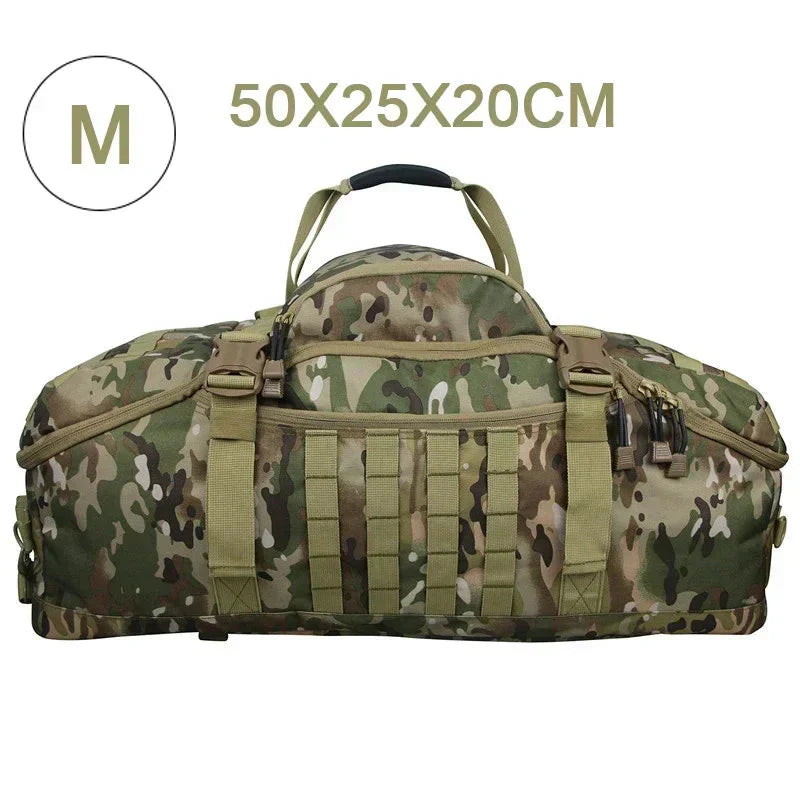Tactische Reisrugzak Groot - Waterdicht en Robuust Duffle Bag