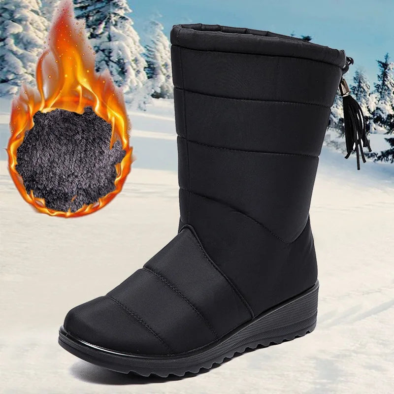 Sneeuw en IJsschoenen met Anti-slip Zool voor Comfortabele Wandelingen