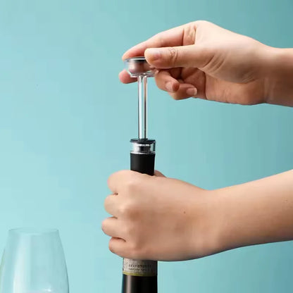 Wijnset Luchtdruk - Wijn Luchtdruk Fles Opener voor Optimale Smaak