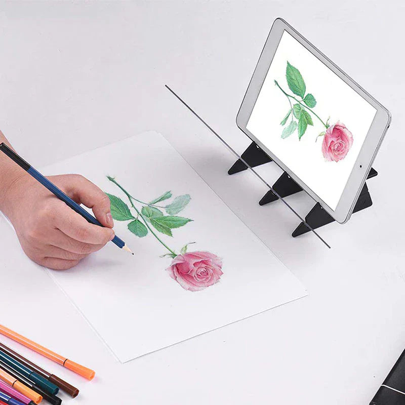 Tekenbord met Projectie en Verstelbare Standaard voor Schilderen en Schetsen
