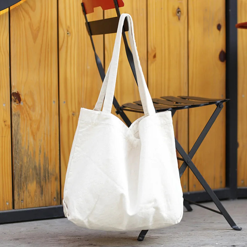 Elegante Canvas Tas Minimalistisch Design voor Dagelijks Gebruik