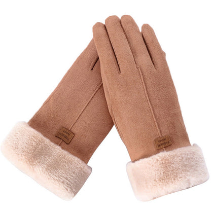 Warme Furry Handschoenen voor Vrouwen en Mannen
