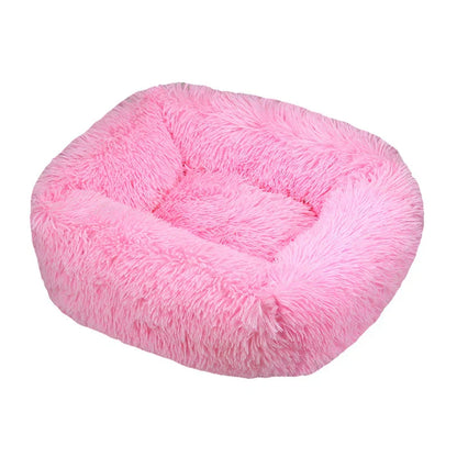 Pluche Hondenbed Luxe Wasbaar voor Honden en Katten