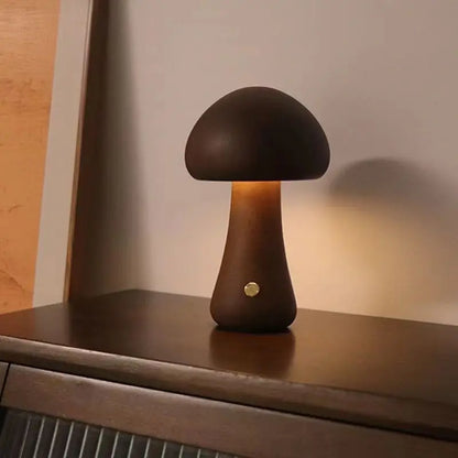 Houten Lamp Massief Hout Gezellige Sfeer