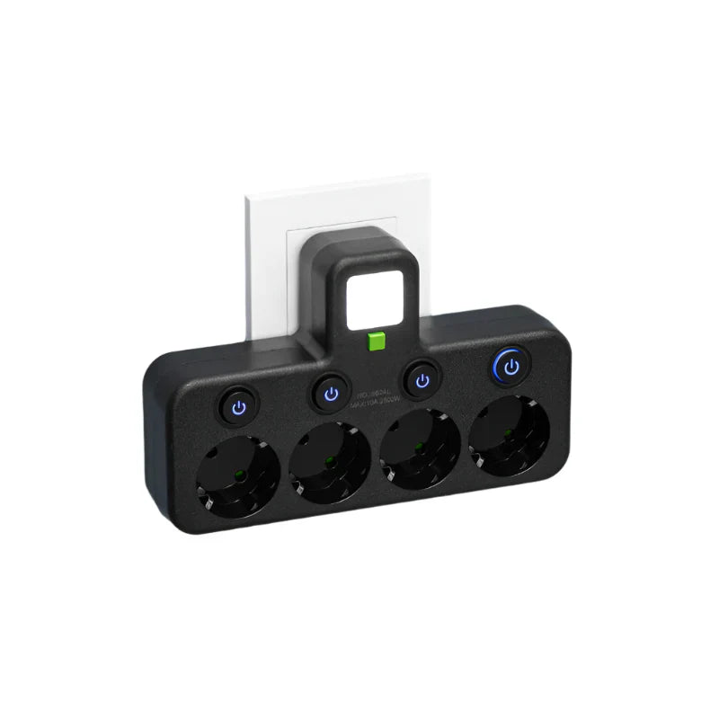 Stekkerdoos met USB-C en Overspanningsbescherming