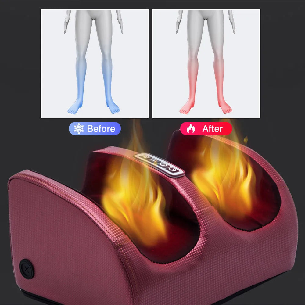 Elektrische Voetmassager Shiatsu met Warmte