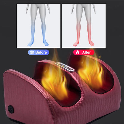 Elektrische Voetmassager Shiatsu met Warmte