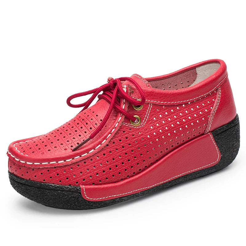 Leren Loafers Comfortabel Elegant Design