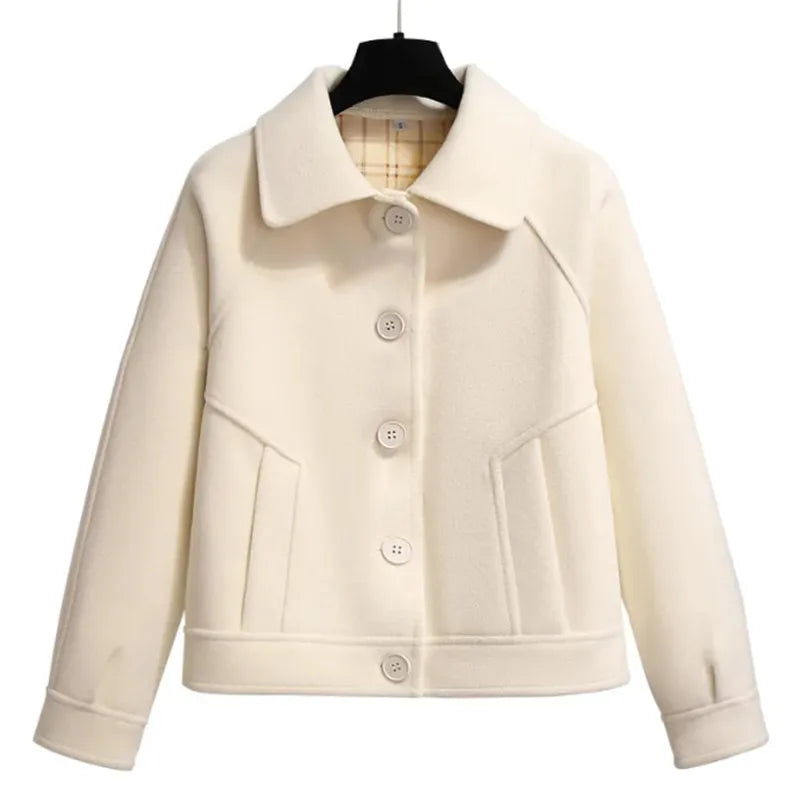 Variant image for Liselotte™ – Dames Jas met Omvouwbare Kraag en Luxe Comfort voor Winter-4