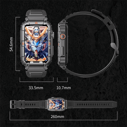 Smartwatch met GPS en Hartslagmeter Robuust