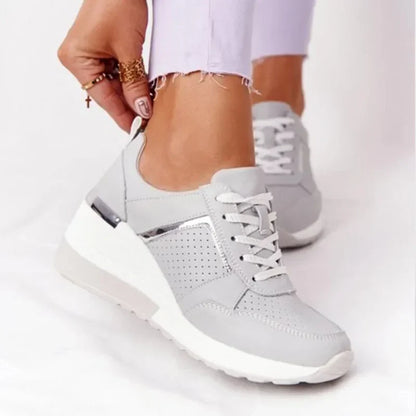 Dames Sneakers Comfortabel met Hak voor Buiten