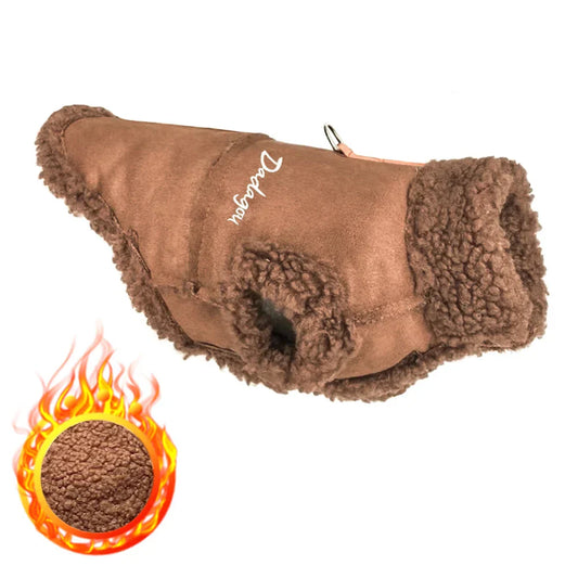 Luxe Hondenjas Winter Warm Fleece voor Kleine Rassen - Velinix