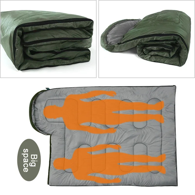 4-Seizoenens Slaapzak Warm en Comfortabel voor Alle Weersomstandigheden