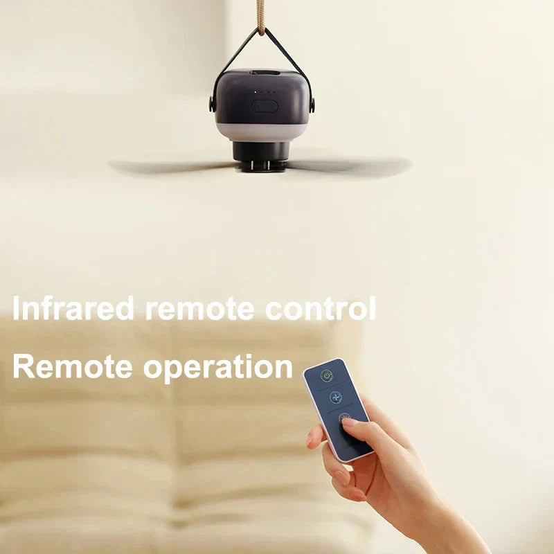 Plafondventilator met LED-verlichting Luxe Design