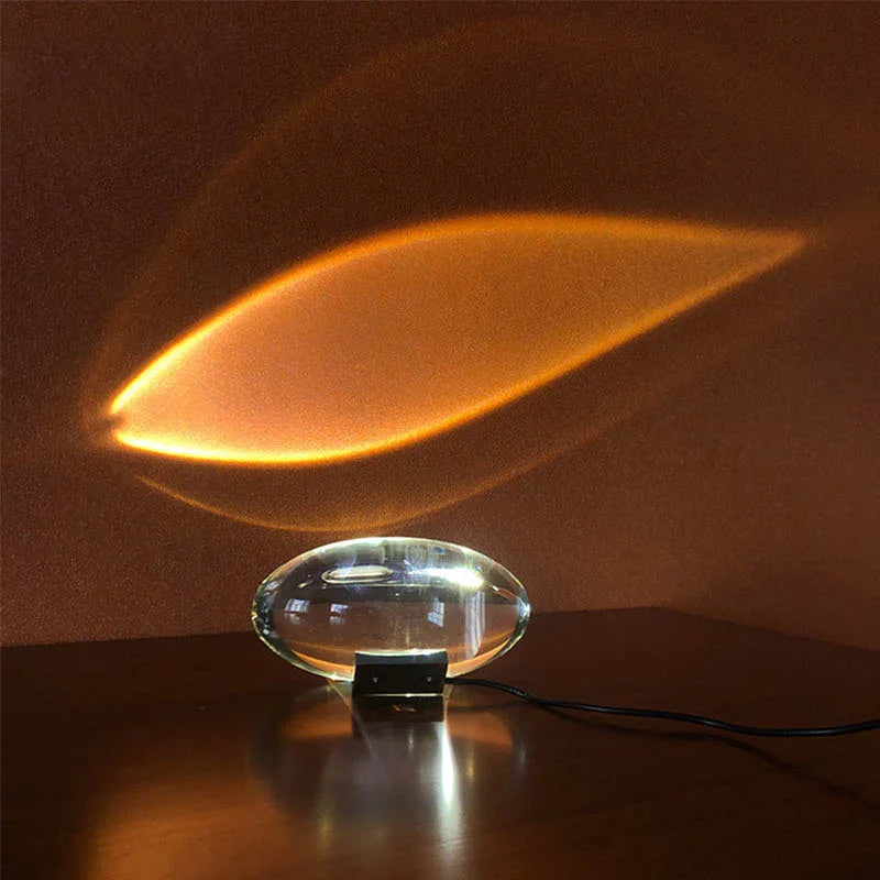 Nachtlamp met Sterrenprojectie Ontspanningslamp Kristal Oog - Velinix