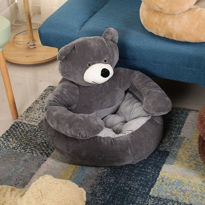 Berenvorm Hondbed Pluche Zacht en Warm