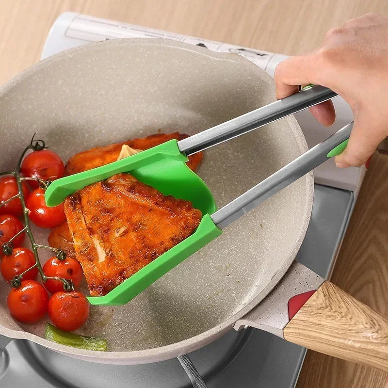 BBQ Tangen 9 Inch RVS met Silicone Handvat