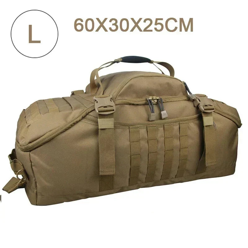 Tactische Reisrugzak Groot - Waterdicht en Robuust Duffle Bag