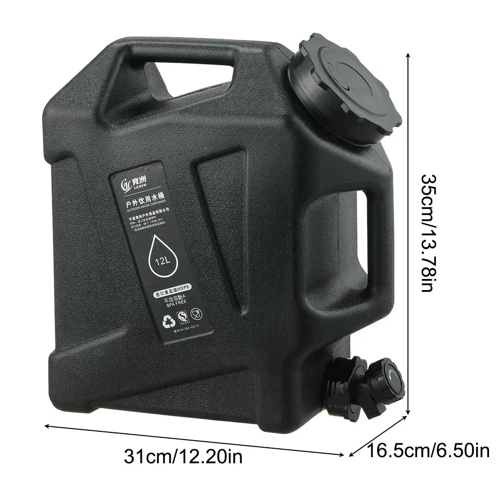 Draagbare Watercontainer 12L AquaTrek Waterfles