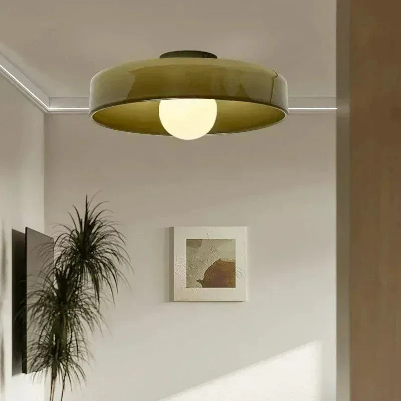Moderne Glas Plafondlamp Scandinavisch Design - Velinix