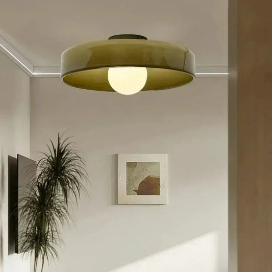 Moderne Glas Plafondlamp Scandinavisch Design - Velinix