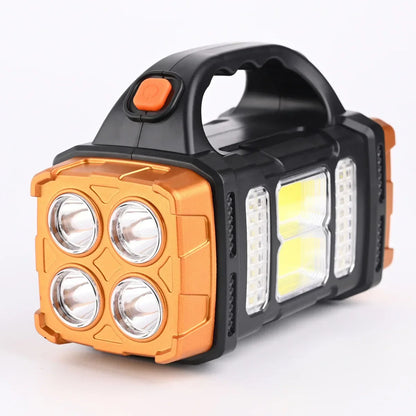 Zonne Powerbank met Zaklamp All-in-One Noodstroomset