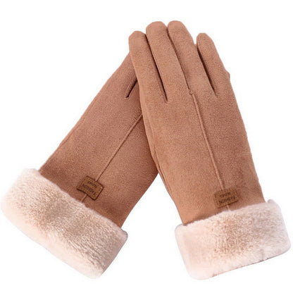 Warme Furry Handschoenen voor Vrouwen en Mannen
