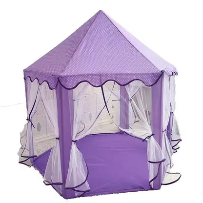 Prinsessenspeeltent Roze voor Meisjes met Magisch Interieur