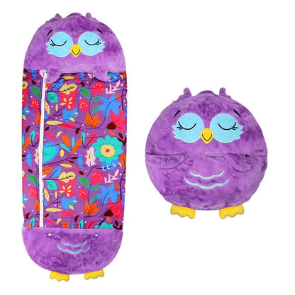Slaapzak en Knuffel voor Kinderen van 3-8 Jaar 2-in-1
