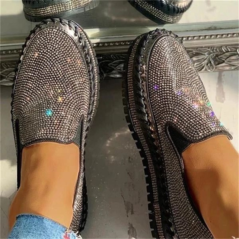 Diamant Loafers Luxe Design Schoenen