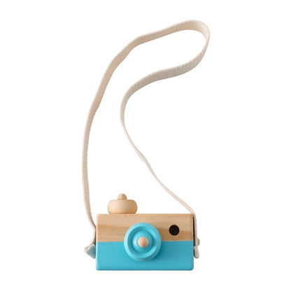 Houten Camera Speelgoed voor Kinderen met Puzzel Functie