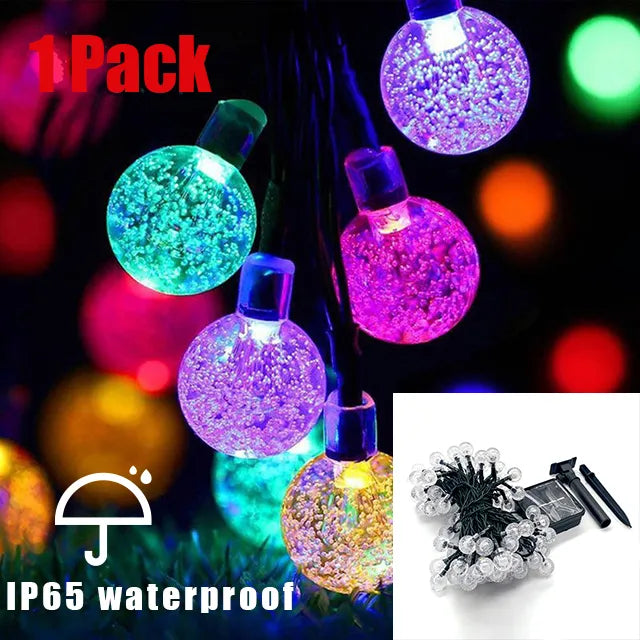 LED Zonne Lichterketting Buiten Waterdicht 100 LEDs