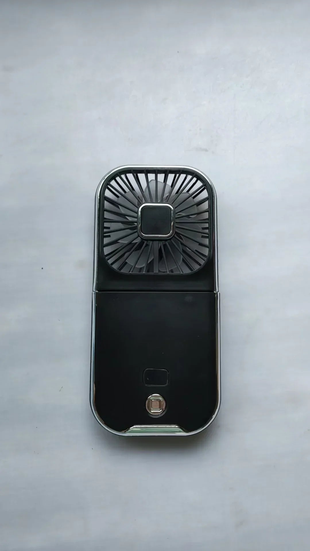 Mini USB-Ventilator Oplaadbaar met Digitale Weergave