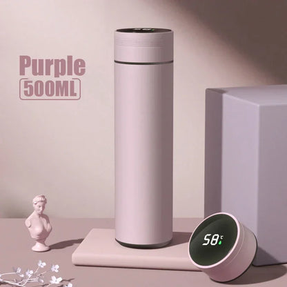 Thermosfles 500ml RVS - Houdt Drank Warm of Koud