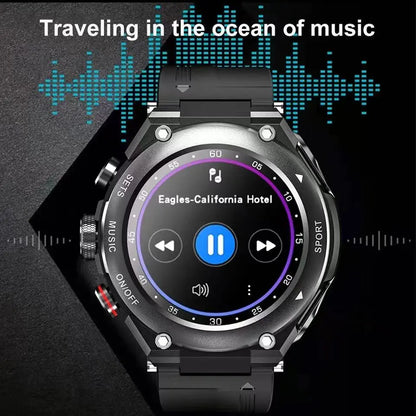 Smartwatch met Oortjesopslag en Bluetooth
