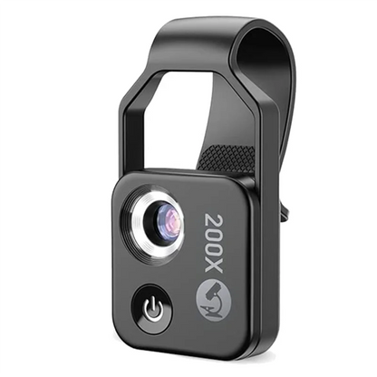 Microscoop voor Telefoon Met Verlichting en Vergroting