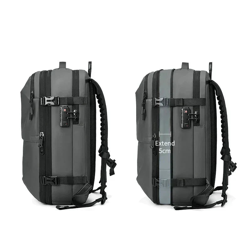 Waterdichte Reisrugzak 60L met Compressietechnologie