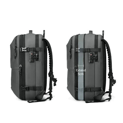 Waterdichte Reisrugzak 60L met Compressietechnologie
