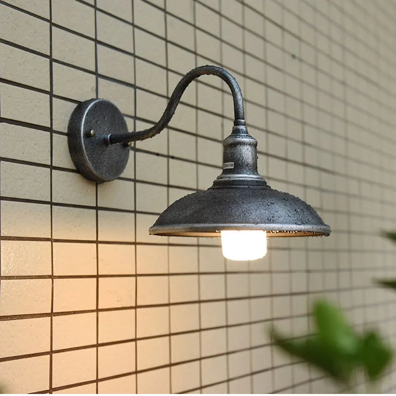 IJzeren Buitenwandlamp Waterdicht IP65 Komvorm