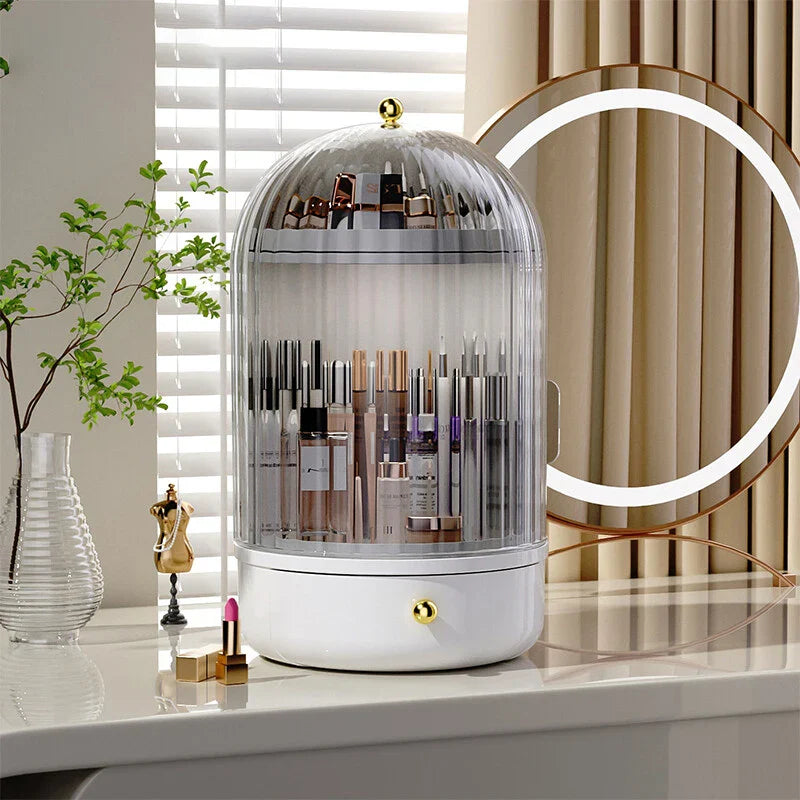 Make-up Organizer 360° Draaibaar met Ginseng Serum Houders - Velinix