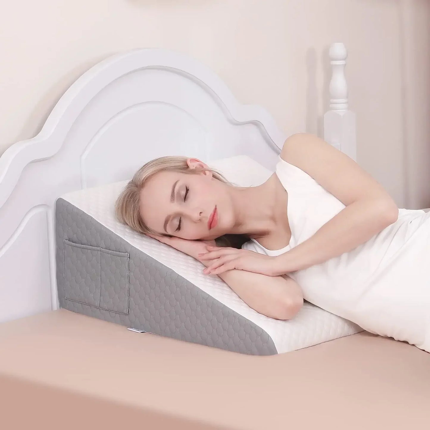 Orthopedische Slaapwedge voor Betere Bloedsomloop - Velinix