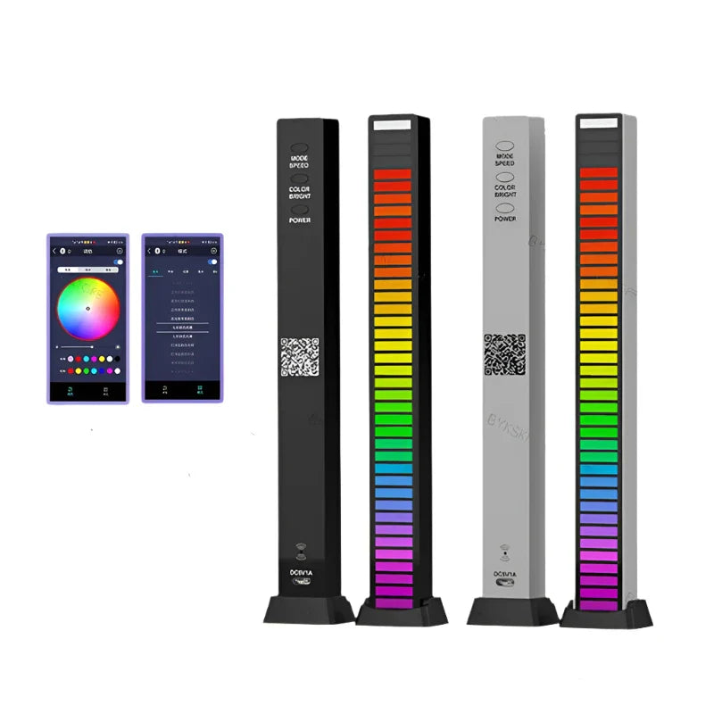RGB Sfeerlamp voor Gaming met Stemgestuurde Verlichting - Velinix