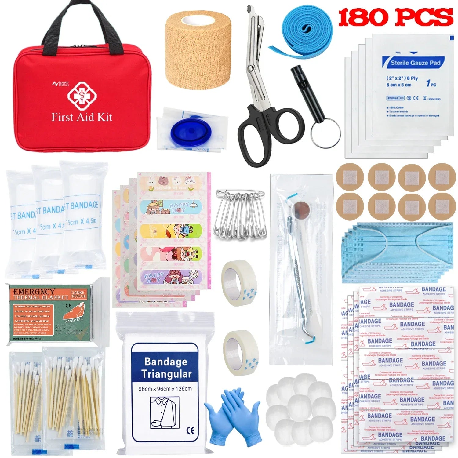 Noodpakket Outdoor Survival Kit voor Crisis - Velinix