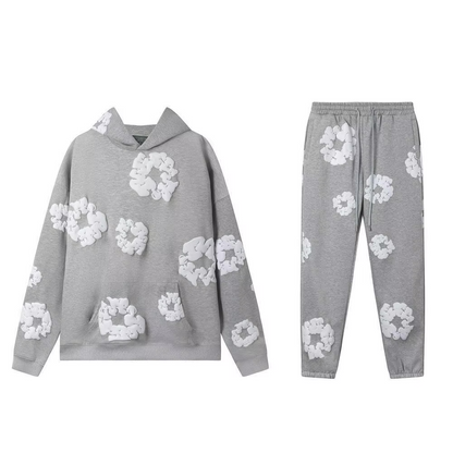Gina™ – Unisex Joggingpak met Bloemenprint voor Comfortabel en Trendy Loungewear-2