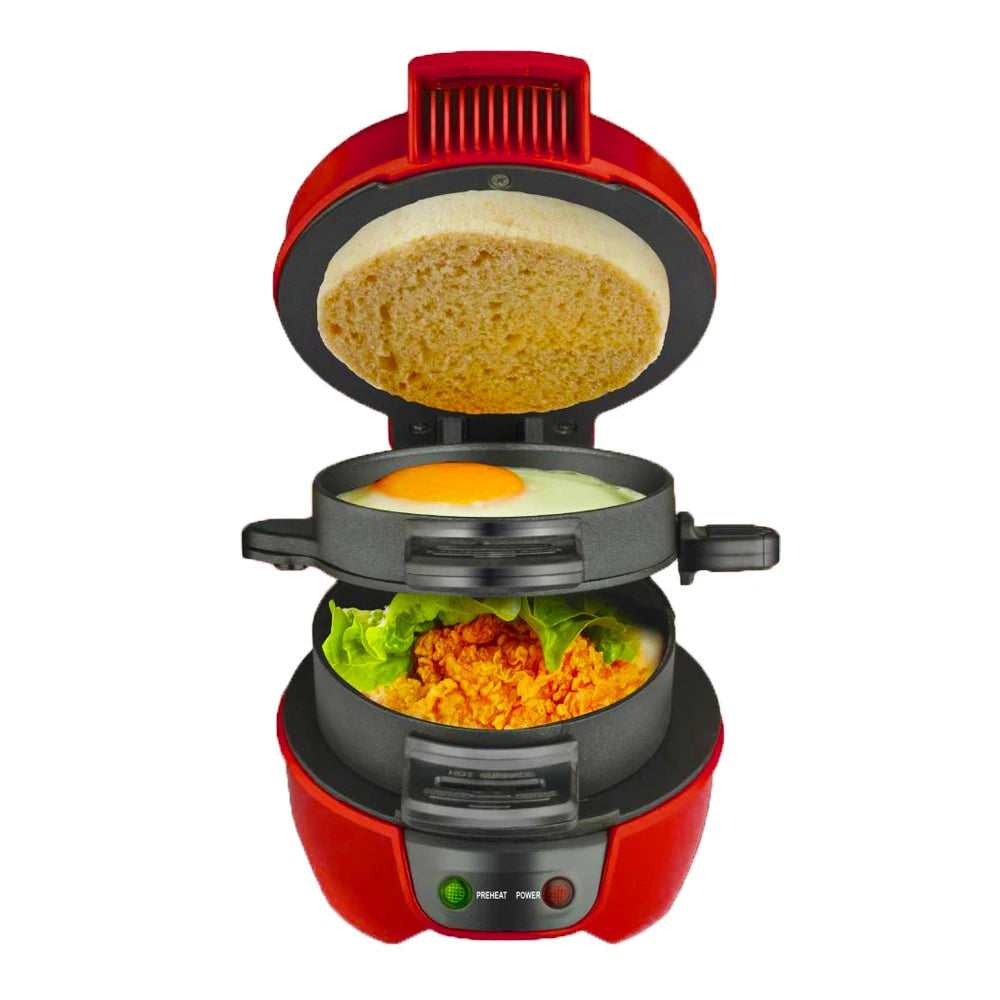 Sandwich Maker SnackCrafter voor Perfecte Sandwiches