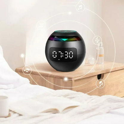 Bluetooth Alarmklok met LED-display en Nachtlamp Draadloos
