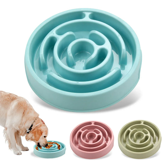 Anti-Schrokbak voor Honden en Katten, Langzaam Eten, BPA-vrij - Velinix