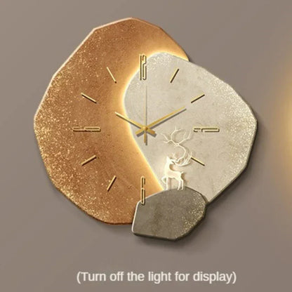 Wandklok Modern Design Verlichting Scandinavisch Luxe