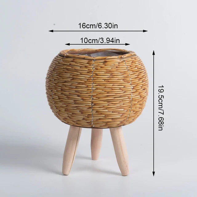 Nordica Grace Hoge Pot Scandinavisch Design Eenvoudig Wit