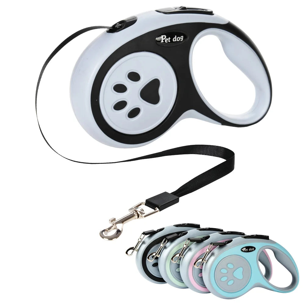Uittrekbaar Hondenriem Nylon Automatisch voor Alle Honden & Katten - Velinix